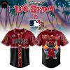 Atlanta Braves Domin Ate World Tour Stay Kids Signature Baseball Jersey
