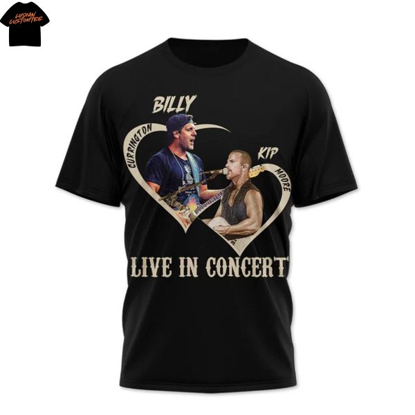 Billy Currington & Kip Moore Live In Concert 3D T-Shirt