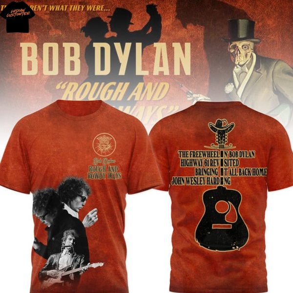 Bob Dylan Rough And Rowdy Ways 3D T-Shirt