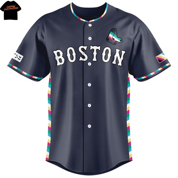 Boston Red Sox Pride Night 2025 Baseball Jersey