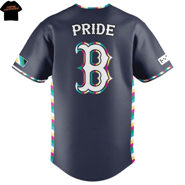 Boston Red Sox Pride Night 2025 Baseball Jersey