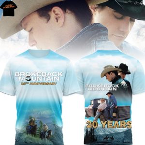 Brokeback Mountain 20th Anniversary 3D T-Shirt
