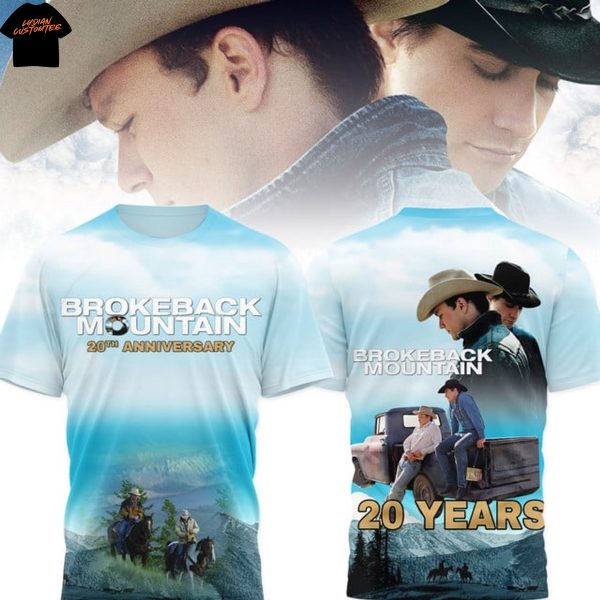 Brokeback Mountain 20th Anniversary 3D T-Shirt