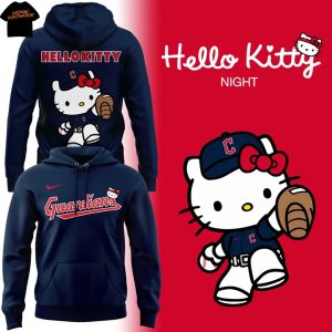 Cleveland Guardians Hello Kitty Hoodie