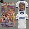 Dallas Wings Basketball Kitty 2025 White 3D T-Shirt