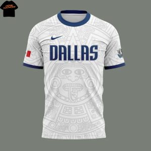 Dallas Mavericks We Are Ready Mexico City 3D T-Shirt