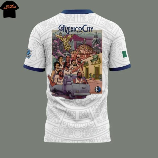 Dallas Mavericks We Are Ready Mexico City 3D T-Shirt