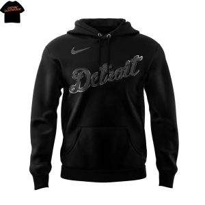 Detroit Tigers Back In Black 2025 Hoodie