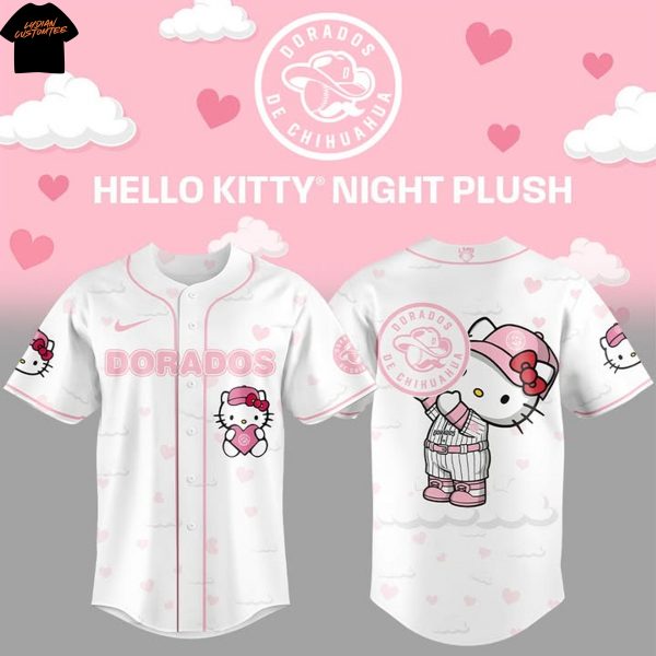 Dorados De Chihuahua Hello Kitty Baseball Jersey