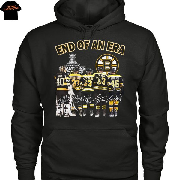 End Of An Era Boston Bruins Signature Unisex T-Shirt
