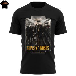 Guns N Roses World Tour To Birmingham 2025 3D T-Shirt