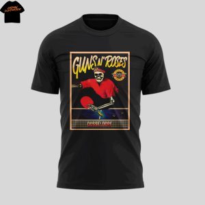 Guns N Roses World Tour To Dusseldorf 2025 3D T-Shirt