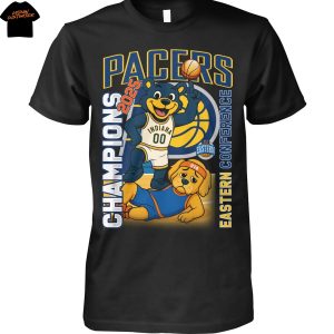 Indiana Pacers Eastern Conference Champions 2025 Unisex T-Shirt
