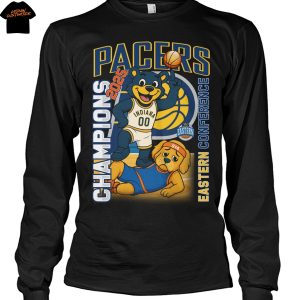 Indiana Pacers Eastern Conference Champions 2025 Unisex T-Shirt