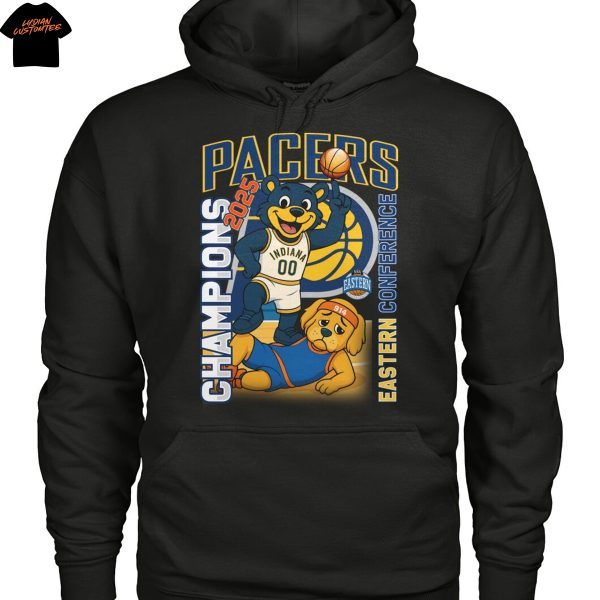 Indiana Pacers Eastern Conference Champions 2025 Unisex T-Shirt