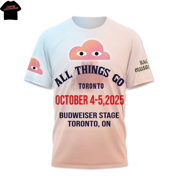 Kacey Musgraves All Things Go Toronto 2025 3D T-Shirt