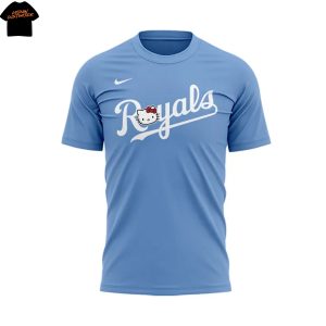 Kansas City Royals 2025 Sweet Kitty 3D T-Shirt