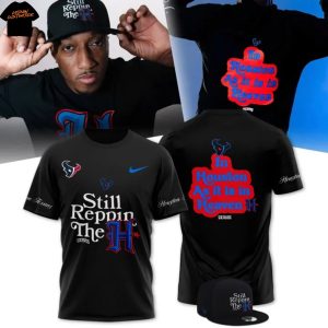 Lecrae x Houston Texans Still Reppin The H Siervos – In Houston As It Is In Heaven 3D T-Shirt