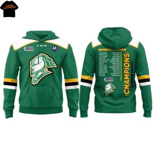 London Knight Champions Memorial Cup 2025 Hoodie – Green
