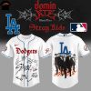 Los Angeles Dodgers x My Chemical Romance Long Live The Black Parade Baseball Jersey