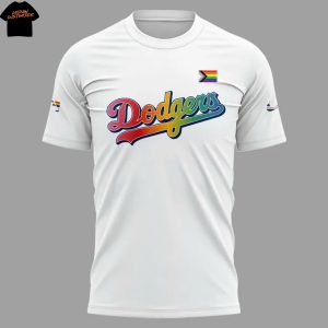 Los Angeles Dodgers Pride Night 3D T-Shirt
