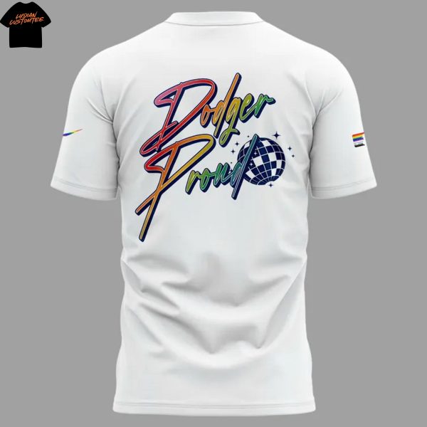 Los Angeles Dodgers Pride Night 3D T-Shirt