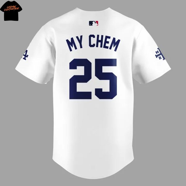 Los Angeles Dodgers x My Chemical Romance Long Live The Black Parade Baseball Jersey