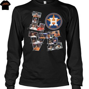 Love Houston Astros Signature Unisex T-Shirt