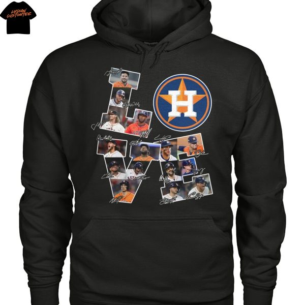 Love Houston Astros Signature Unisex T-Shirt