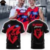 Melbourne Demons 2025 Red 3D T-Shirt