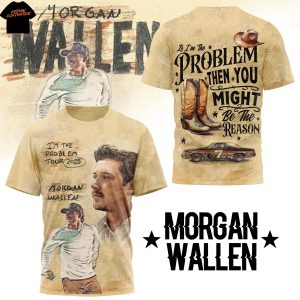 Morgan Wallen Im The Problem Tour 2025 3D T-Shirt