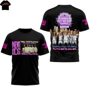 New Kids On The Block GMA 2025 Summer Concert Series 3D T-Shirt