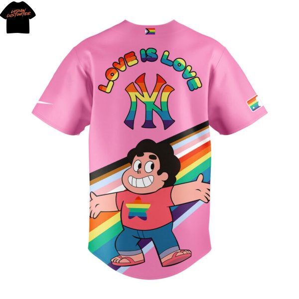 New York Yankees 2025 Pride x Steven Universe Baseball Jersey