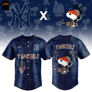 New York Yankees x Snoppy Baseball Jersey