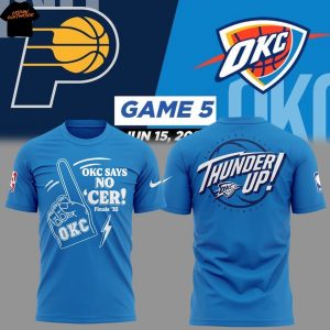 Oklahoma City Thunder Says No Cers Finals Game 5 3D T-Shirt