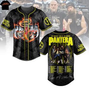 Pantera The Heaviest Tour Of The Summer Baseball Jersey