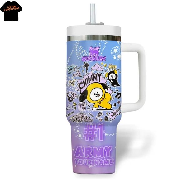 Personalized 2025 BTS Jimin Home Again Tumbler With Handle And Straw