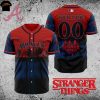 Personalized Arizona Diamondbacks x Stranger Things Baseball Jersey