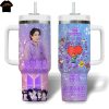 Personalized BTS J-Hope Home Again Tumbler With Handle And Straw