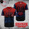 Personalized Boston Red Sox x Stranger Things Baseball Jersey
