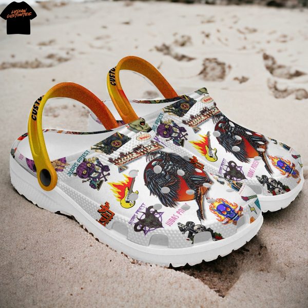Personalized Judas Priest Design Crocs