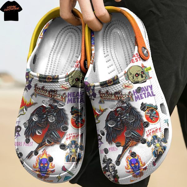 Personalized Judas Priest Design Crocs