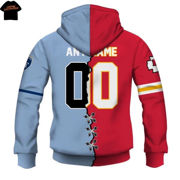 Personalized Sporting Kansas City x Kansas City Chiefs Hoodie