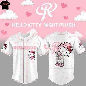 Rieleros De Aguascalientes Hello Kitty Baseball Jersey