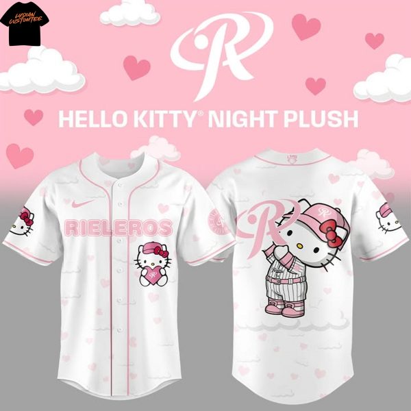 Rieleros De Aguascalientes Hello Kitty Baseball Jersey