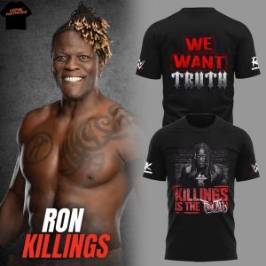 Ron Killings We Want Truth 3D T-Shirt
