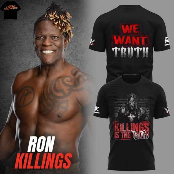 Ron Killings We Want Truth 3D T-Shirt