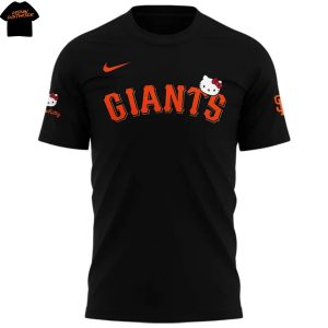 San Francisco Giants 2025 Sweet Kitty 3D T-Shirt