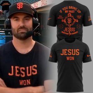 San Francisco Giants Jesus Won 3D T-Shirt