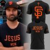 San Francisco Giants Jesus Won 3D T-Shirt